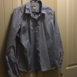 J.Crew button down stripped shirt